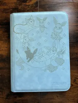 pokemon Laser Engraved Aquapolis Request Blue 9 Pocket Binder (Made To Order) - Image 2