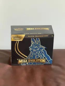 Pokemon TCG Mega Evolution Lucario Elite Trainer Box ETB NEW Sealed In Hand - Image 1