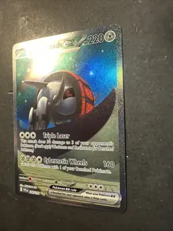 2023 Pokemon Scarlet & Violet Iron Treads EX Illustration 248 /198 Full Art Holo - Image 3