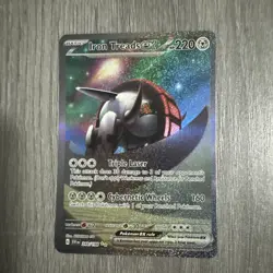 Iron Treads ex 248/198 SV1 Scarlet Violet Base Illustration Rare Holo Pokemon - Image 1