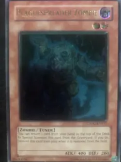 Plaguespreader Zombie (CSOC-EN031) ULTIMATE RARE UTR UNLIMITED - Image 1