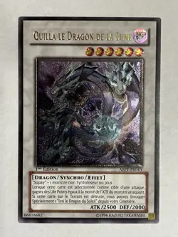 Moon Dragon Quilla ABPF-FR043 Ultimate Rare 1st Edition French Light Play - Image 1