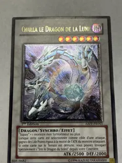 Moon Dragon Quilla ABPF-FR043 Ultimate Rare 1st Edition French Light Play - Image 2