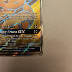 Dedenne GX 195/214 Unbroken Bonds Full Art Ultra Rare Holo Pokemon Card NM - Image 4