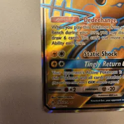 Dedenne GX 195/214 Unbroken Bonds Full Art Ultra Rare Holo Pokemon Card NM - Image 5