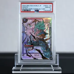 Dragon Ball Super Card Vegito SCR Parallel PSA10 FB02-139 Fusion World - Image 1