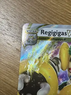 Regigigas VSTAR 114/159 Crown Zenith Ultra Rare Holo Pokemon Card NM - Image 2