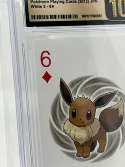 2012 Eevee Pokemon Japanese Poker Card White Kyurem Deck CGC Pristine 10 - Image 2