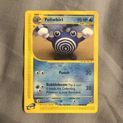 Pokemon TCG Poliwhirl Expedition e-card series 89/165 uncommon 2002 MINT - Image 1