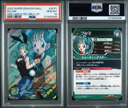 Dragon Ball Heroes UGM10 GCP1 Bulma PSA10 Trading Card Japanese Edition - Image 3
