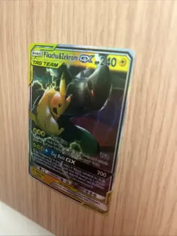 Pikachu & Zekrom GX 33/181 Sm-Team Up Holo Card NM Condition - Image 4