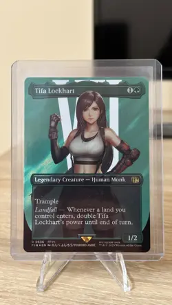 Magic The Gathering MTG Final Fantasy #536 Tifa Lockhart Surge Foil NM - Image 1