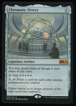 Chromatic Orrery - Foil - MTG Core Set 2021 - RareCo - Image 1