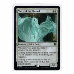 Voice Of The Blessed MTG Innistrad Remastered Foil 0050 - Image 1