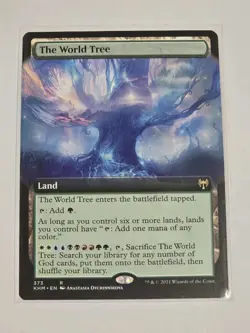 🔥 The World Tree (Extended Art) - Kaldheim - Regular - MTG - NM/M! - Image 1