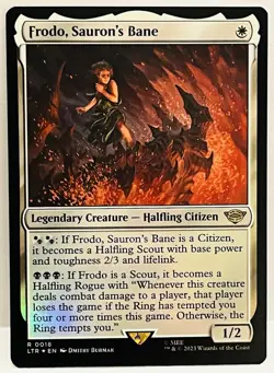 Frodo, Sauron's Bane Universes Beyond: the Lord of the Rings Mtg - Image 1