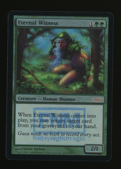 Eternal Witness - Foil - MTG Friday Night Magic 2008 - RareCo - Image 1