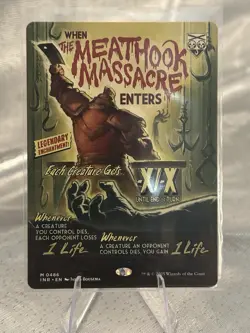 MTG The Meathook Massacre (Showcase) Innistrad Remastered Regular/Pack To Sleeve - Image 1