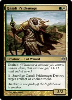 Qasali Pridemage -Foil Light Play MTG Alara Reborn - Image 1