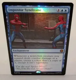 FOIL Impostor Syndrome M/NM Magic MTG Marvel's Spider-man 0034 - Image 1