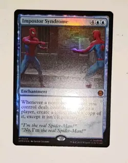 FOIL Impostor Syndrome M/NM Magic MTG Marvel's Spider-man 0034 - Image 2