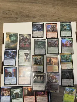 MTG collection lot 500+ C/UC/L/Rare (Final Fantasy, EOE, Spiderman, Some Foils - Image 2