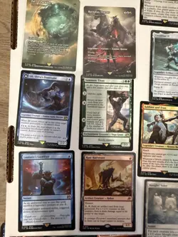 MTG collection lot 500+ C/UC/L/Rare (Final Fantasy, EOE, Spiderman, Some Foils - Image 3