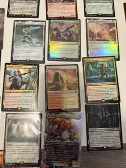 MTG collection lot 500+ C/UC/L/Rare (Final Fantasy, EOE, Spiderman, Some Foils - Image 5