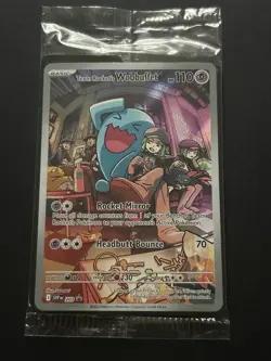 Pokemon Team Rockets Wobbuffet Black Star Promo 203 Destined Rivals SEALED - Image 1