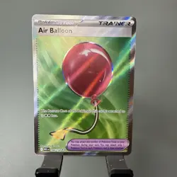 Pokemon Air Balloon 166/132 Mega Evolution Holo Pack Fresh - Image 1