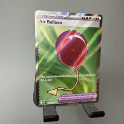 Pokemon Air Balloon 166/132 Mega Evolution Holo Pack Fresh - Image 3