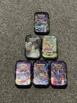 🔥Pokemon TCG Mini Tins ( Mixed ) New Sealed * Lot Of 6 * 🔥 - Image 1