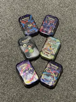 🔥Pokemon TCG Mini Tins ( Mixed ) New Sealed * Lot Of 6 * 🔥 - Image 2