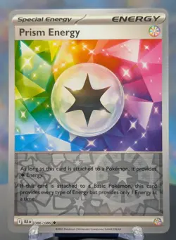 Pokemon Prism Energy 086/086 Reverse Holo Black Bolt English - Image 1
