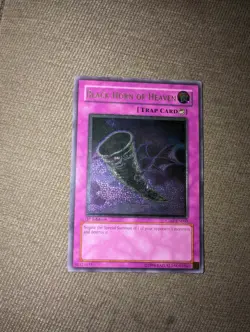 Yugioh 1x LP Black Horn Of Heaven - Ultimate 1st CDIP-EN060 - Image 1