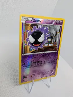 Gastly 58/162 Common - Pokemon TCG Card XY: Breakthrough - Reverse Holo - LP - Image 2