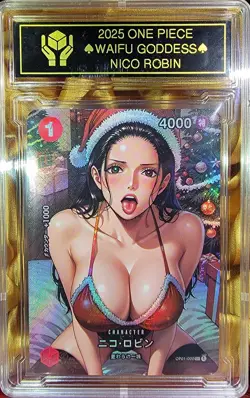 NICO ROBIN One Piece Anime Waifu Goddess CUSTOM CARD NM - Image 1