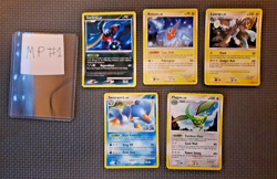 2009 Pokemon Platinum era Holo 5 card MP Lot #1 - Image 1