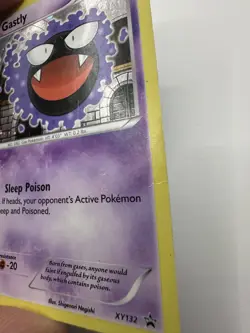 GASTLY Black Star Promo POKEMON Holo 2016 Trading Card XY132 MP/LP See photos - Image 4