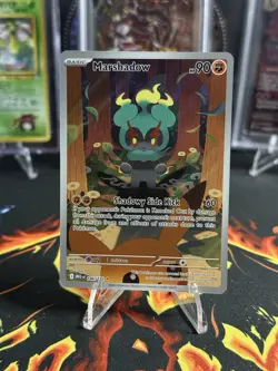 Marshadow 146/132 Mega Evolution Pokemon Card Illustration Rare Near Mint - Image 1