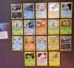 2007 Pokemon Diamond & Pearl era Holo 18 card Lot MP-HP - Image 1