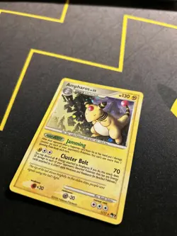 Ampharos 1/17 LP -Rare Vintage Holo Pokemon Card- Pop Series 7 (4s) - Image 5