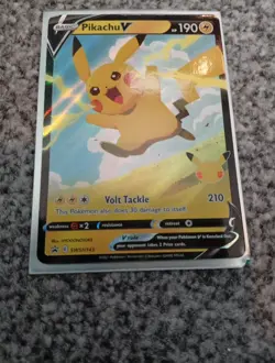 Pikachu V SWSH143 Stamped Promo Card Pokemon 25th Celebrations 2021 Pokemon TCG - Image 3