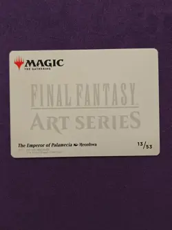 The Emperor of Palamecia MTG Magic Art Series: Final Fantasy Art Card (13/53) - Image 2