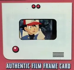 Pokemon TOPPS 2000 the movie - Authentic film frame card - Ash - PSA7 - Image 2