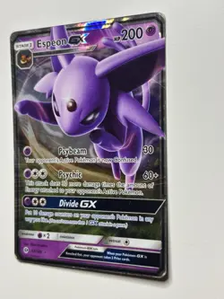 Espeon GX - 61/149 - Pokemon Sun & Moon Base Set Ultra Rare Card NM - Image 3