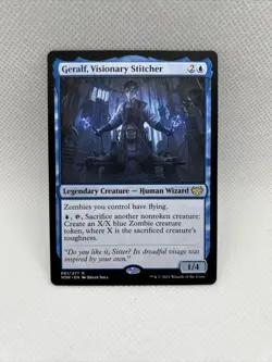 Geralf, Visionary Stitcher -Innistrad: Crimson Vow, NM, MTG - Image 1