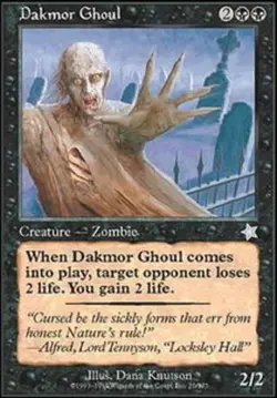 1x Dakmor Ghoul Light Play MTG Magic - Kid Icarus - - Image 1