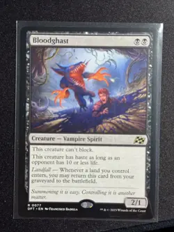 Aetherdrift Bloodghast #77 MTG NM - Image 1