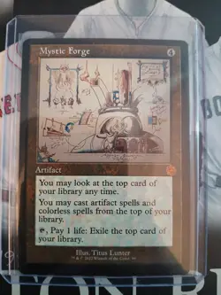 Mystic Forge Schematic the Brothers' War Retro Frame - Image 1